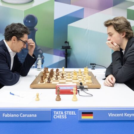 День 3 шахматного турнира Tata Steel: Праггнанандхаа лидирует после победы над Эригайси