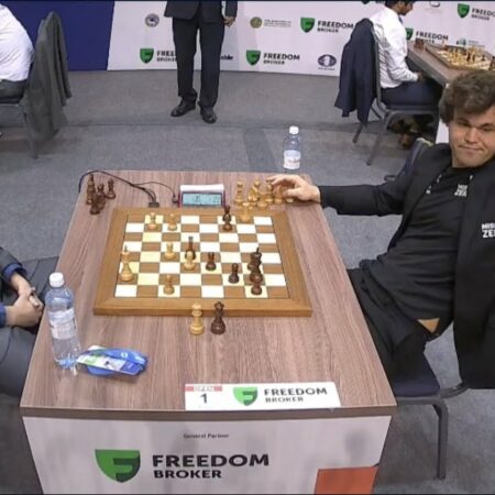 Чемпионат мира по быстрым шахматам и блицу 2024: неудачное начало для Карлсена, успешный старт индийских шахматистов