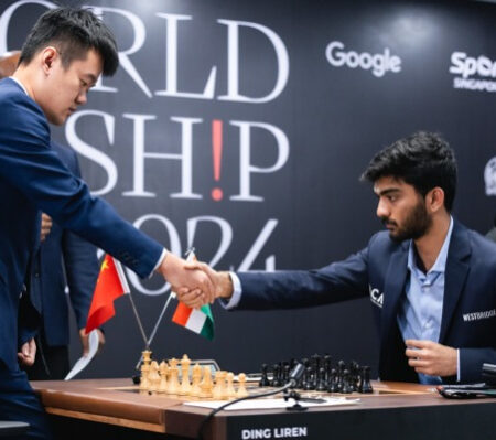 Чемпионат мира по шахматам в Сингапуре признан спортивным событием года