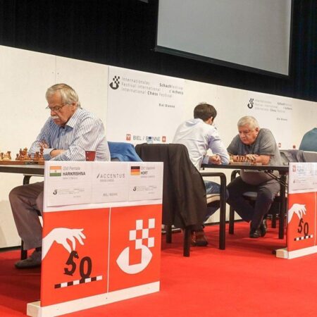 Шахматный фестиваль в Биле: Старт Мастер-турнира