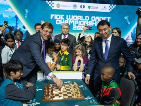 Чемпионат мира FIDE по шахматам среди кадетов 2025 в Алматы