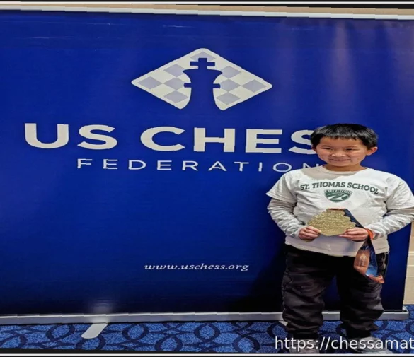 Тед Ванг завоевывает 1-е место в Национальном чемпионате по шахматам среди третьеклассников